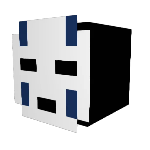 TheEnderReis Minecraft avatar head, 3D render