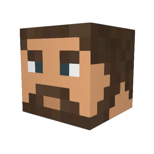 TheEngineer95 Minecraft avatar head, 3D render