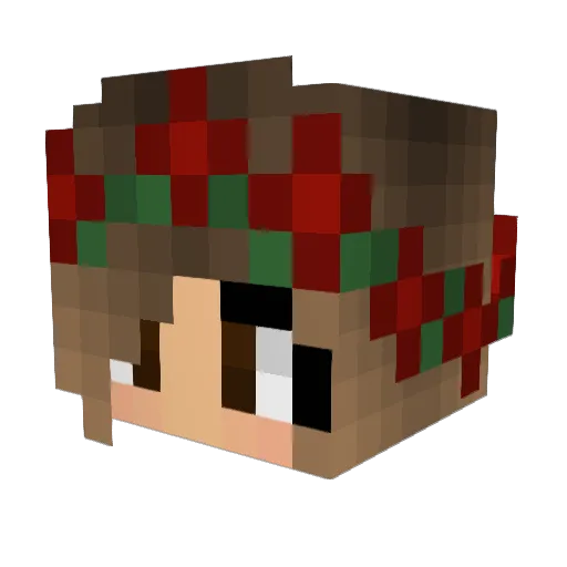 TheEpicAngel12 Minecraft avatar head, 3D render