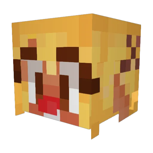 TheEpicSabre Minecraft avatar head, 3D render
