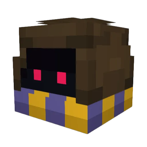 TheEpicTortoise Minecraft avatar head, 3D render