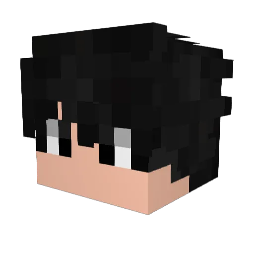 TheEren_TB Minecraft avatar head, 3D render