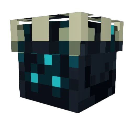 TheEscaped Minecraft avatar head, 3D render