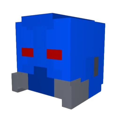 TheEternalDave0 Minecraft avatar head, 3D render