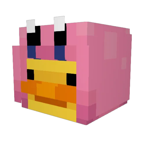 TheEvilestGopher Minecraft avatar head, 3D render