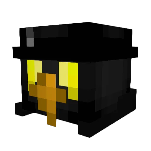 TheExoCraft Minecraft avatar head, 3D render