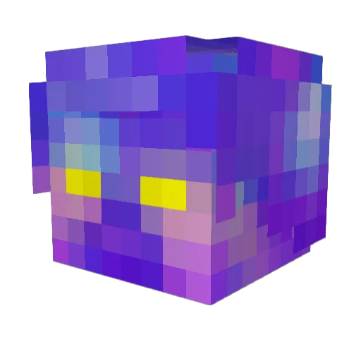 TheExploders Minecraft avatar head, 3D render