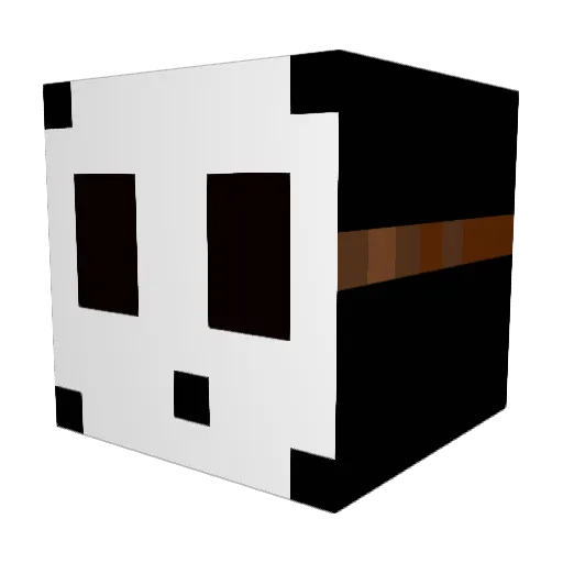 TheEzfyzz Minecraft avatar head, 3D render