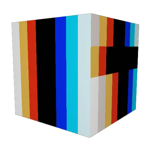 TheF3Z Minecraft avatar head, 3D render