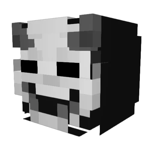 TheFCoche_ Minecraft avatar head, 3D render
