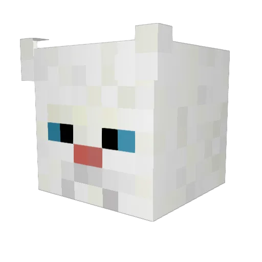TheFabledKnight Minecraft avatar head, 3D render