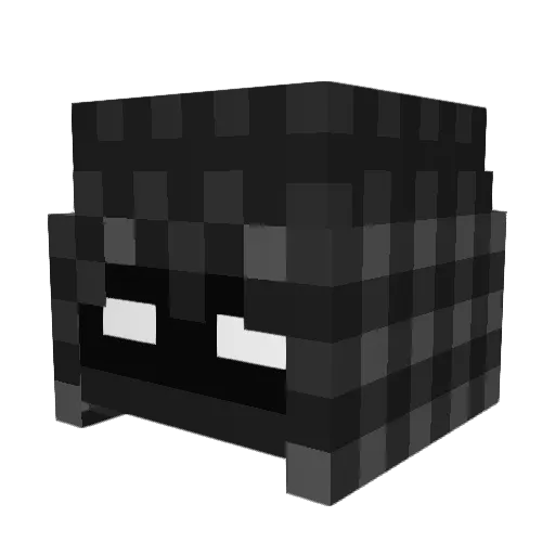 TheFaik Minecraft avatar head, 3D render