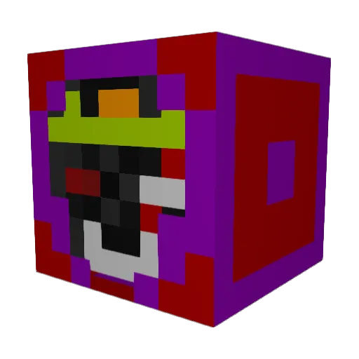 TheFairyLord Minecraft avatar head, 3D render