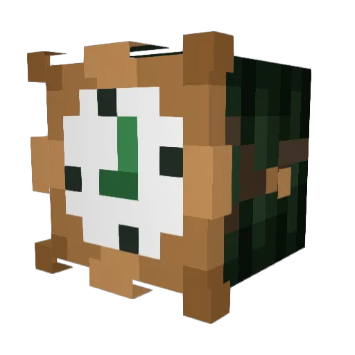 TheFallen_King Minecraft avatar head, 3D render