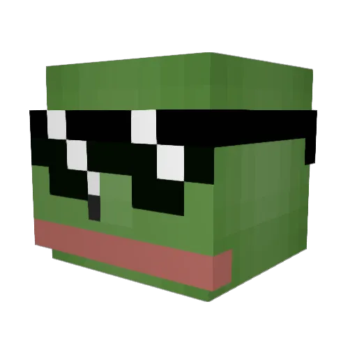 TheFanBoy654 Minecraft avatar head, 3D render