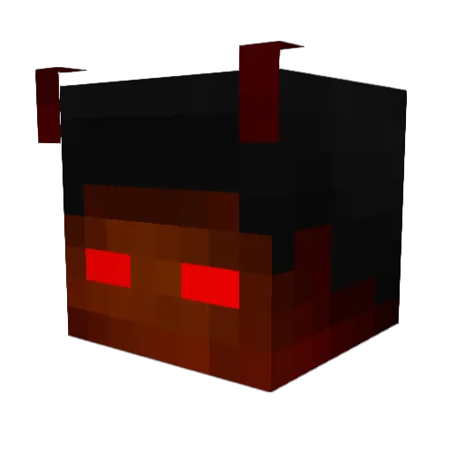 TheFancy Minecraft avatar head, 3D render