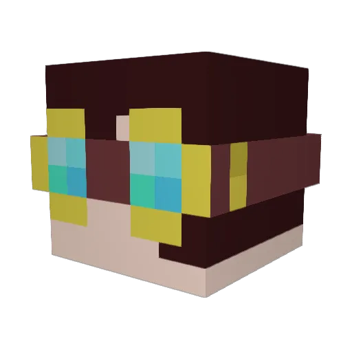 TheFancyTophat Minecraft avatar head, 3D render