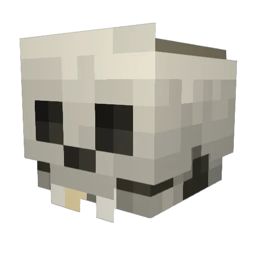 TheFartCreator Minecraft avatar head, 3D render