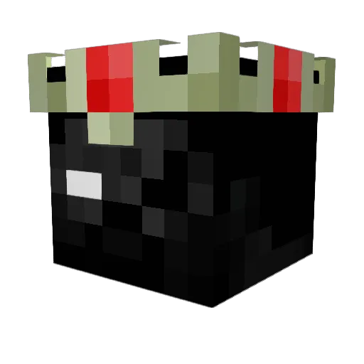 TheFartOfDoom Minecraft avatar head, 3D render