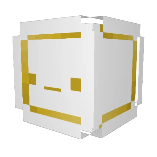 TheFastBlast Minecraft avatar head, 3D render