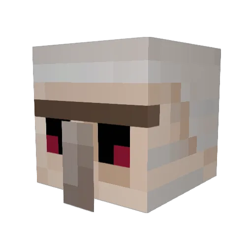 TheFastGamer Minecraft avatar head, 3D render