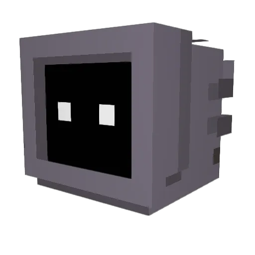 TheFatCat2014 Minecraft avatar head, 3D render