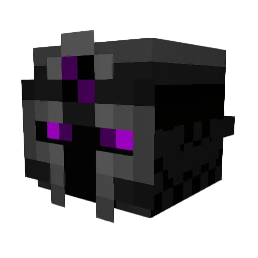 TheFatMonk Minecraft avatar head, 3D render