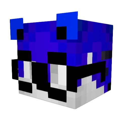 TheFedeeHD_ Minecraft avatar head, 3D render