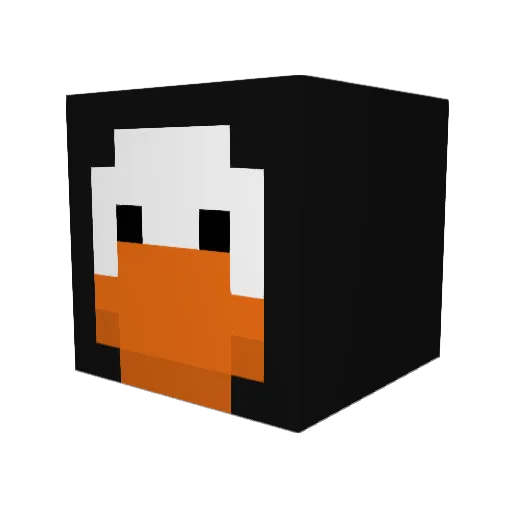 TheFenix999 Minecraft avatar head, 3D render