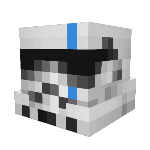 TheFicklePickle Minecraft avatar head, 3D render