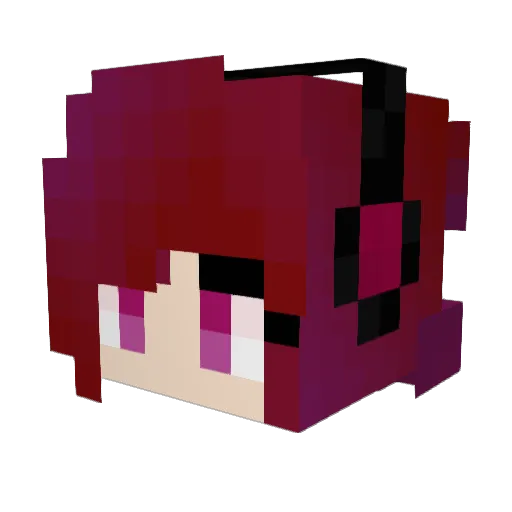TheFifouSlain Minecraft avatar head, 3D render