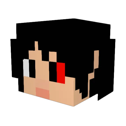 TheFinalJudgment Minecraft avatar head, 3D render