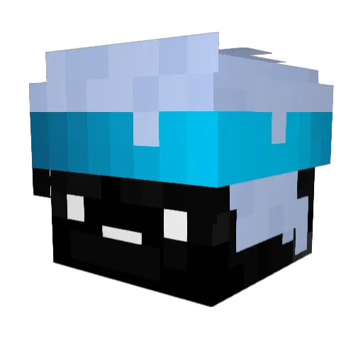 TheFinalShape Minecraft avatar head, 3D render