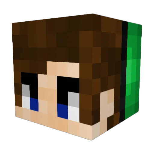 TheFiregecko22 Minecraft avatar head, 3D render