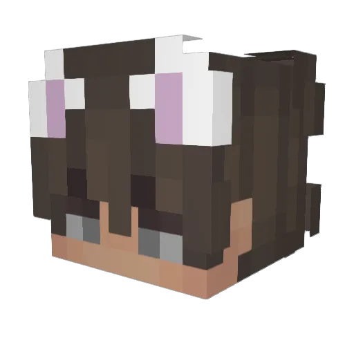 TheFirstOreeo Minecraft avatar head, 3D render