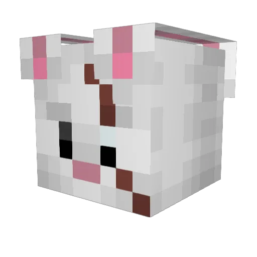 TheFirsto Minecraft avatar head, 3D render
