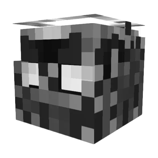 TheFlames05 Minecraft avatar head, 3D render