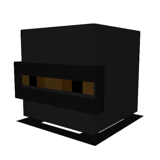 TheFlamzzzz Minecraft avatar head, 3D render