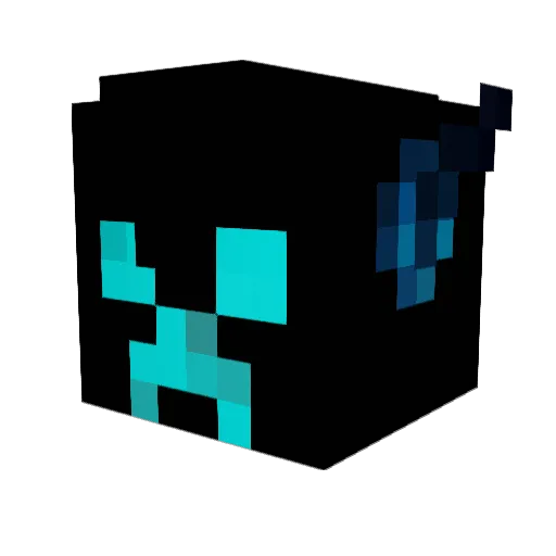 TheFlash12345 Minecraft avatar head, 3D render