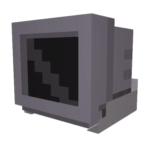 TheFloofIsHere Minecraft avatar head, 3D render