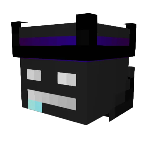 TheFlyingElvis Minecraft avatar head, 3D render