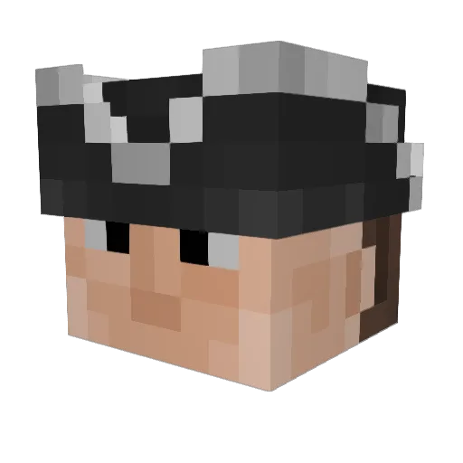 TheFlyingPizza21 Minecraft avatar head, 3D render