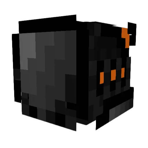 TheFourthOrca Minecraft avatar head, 3D render