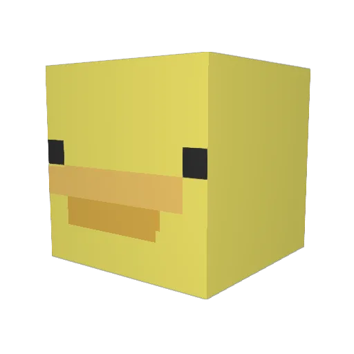 TheFre3zy Minecraft avatar head, 3D render