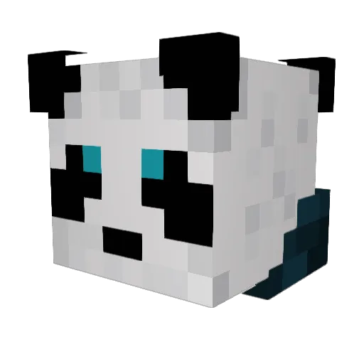 TheFreddyFred Minecraft avatar head, 3D render