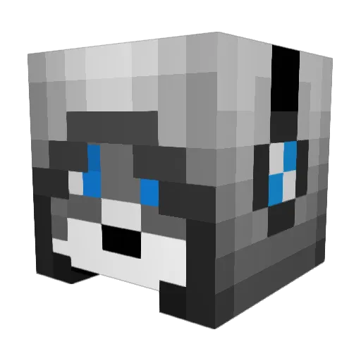 TheFreshLP Minecraft avatar head, 3D render