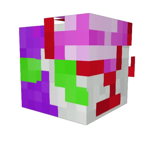 TheFresure Minecraft avatar head, 3D render