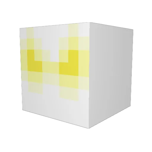 TheFridgeop Minecraft avatar head, 3D render