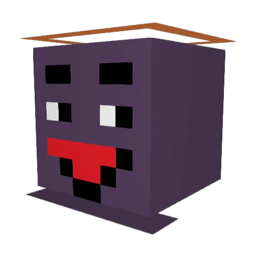 TheFrog02 Minecraft avatar head, 3D render