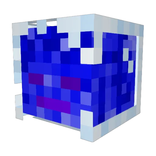 TheFrozenFlam Minecraft avatar head, 3D render